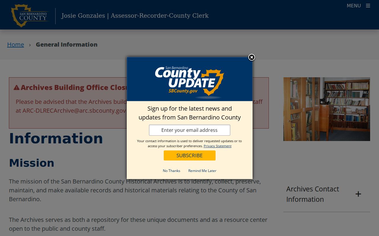 Chino Hills city directory County Historical Archives