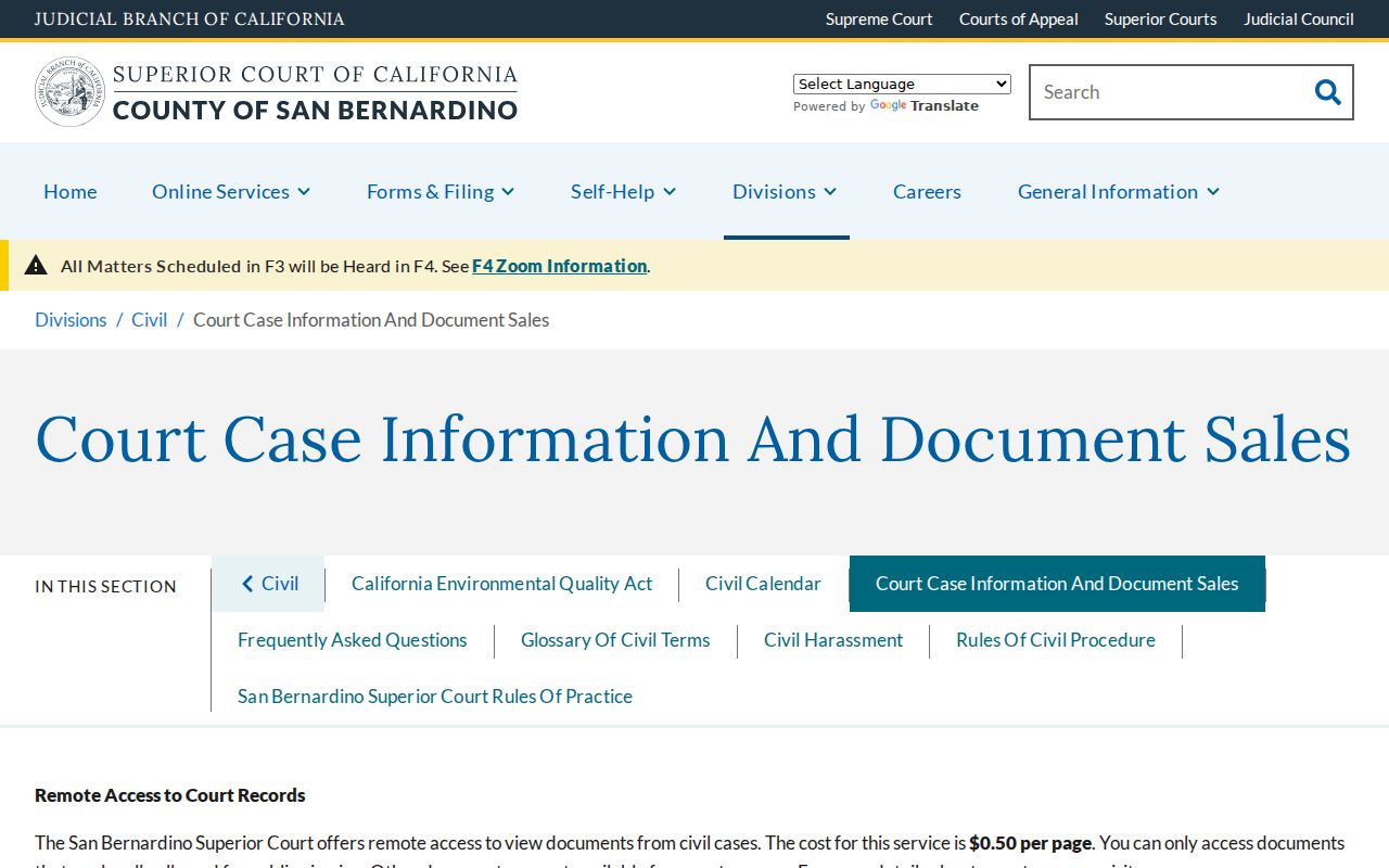 Chino Hills residents directory Superior Court case access