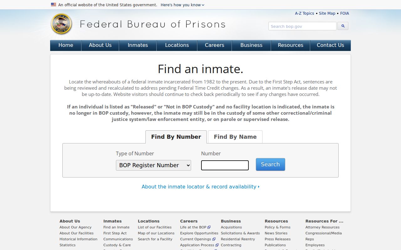 Chino Hills previous residents federal inmate locator